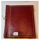 Vintage Scrapbook; does show lots of wear, many