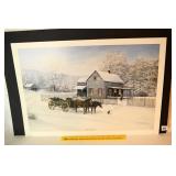 Unframed Fred Thrasher Print 'Home for