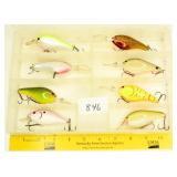 Group lot of Crank-Bait Fishing Lures