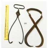 (2) Pair of Vintage Tongs