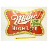 Miller High Life 'Going Fishing' Sign