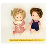 Pair of Campbells Kids Campbells Soup Dolls