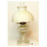 Vintage Oil Lamp; converted to electric