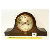 Antique Mantle Clock; made in England; has key