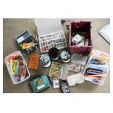 Large lot of Fishing Tackle & Accessories