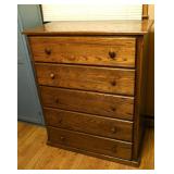 Oak Dresser; has some wear as shown; measures