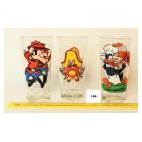 Vintage Character glasses: Dudley DoRight,