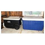 (2) Coolers including a Jack Daniels Cooler