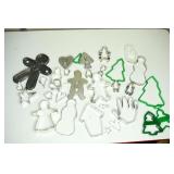 Large Group Lot of Vintage Metal Cookie Cutters;