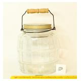 Vintage Barrel Jar