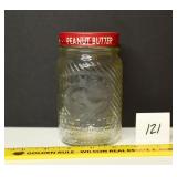 Vintage Jumbo Peanut Butter Jar w/ lid