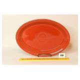 Large Orange Fiesta Platter