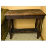 Primitive Table; measures approx. 29 1/2 in T x