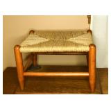 Vintage Foot Stool; measures approx. 10 1/2 in T
