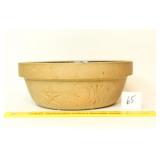 Stoneware Bowl; bottom marked Purity Fire Clay