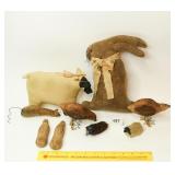 Group lot of what appear to be handmade Primitive