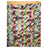 Polyester Quilt Top; measures approx. 64 in x 96