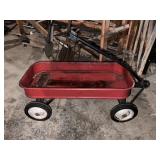 Red Metal Wagon