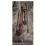 Group lot of gardening tools