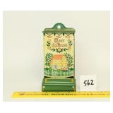 Vintage Metal Matchbox Holder