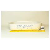 Vintage Corningware Provincial Blue Casserole