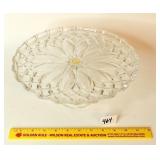 Crystal Clear Lead Crystal Cake Stand
