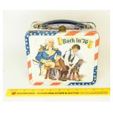 Vintage Aladdin Back In 76 Lunch Box; metal, no