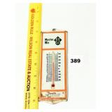 Vintage Master Mix Metal Thermometer from