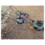 (3) Push Mowers