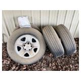 Set of Toyota Tundra Wheels & Tires