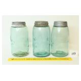 Antique jars: Ball jar, Ball Mason jar, Masons