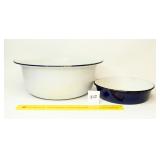 Couple of Vintage Graniteware Pans