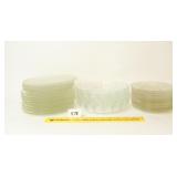 Large Lot of Dessert plates & saucers