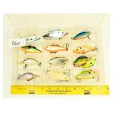 Group Lot of Fishing Lures including Crank-Bait &