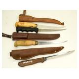 Group Lot of Filet Knives