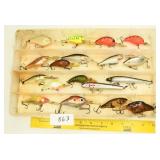 Assortment of Artificial Fishing Lures