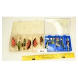 Group lot of fishing lures including Crank-Baits