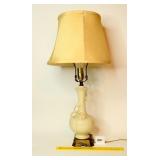 Vintage Lamp; base is metal (possibly brass)