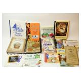 Group lot of Cook Books including some local