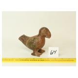 What appears to be an effigy parrot, unknown age