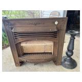 Cast Iron (appears to be Antique) Fireplace insert