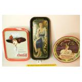 Vintage Coca Cola Trays