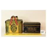 Vintage Coca Cola Tin Basket & a Vintage Crayola