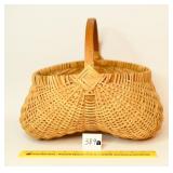 Large Handmade Egg Basket