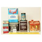 Large Group lot of Vintage Tins