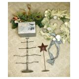 Christmas Wreath, Christmas Arrangement, metal