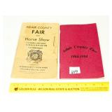 1970 Adair County Fair Book & 1984 Adair County