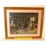 Framed Fred Thrasher Print 'Our Precious