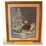 Framed Fred Thrasher Print 'Family Treasures';