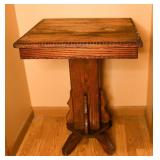 Antique Eastlake Style Table; measures approx. 31